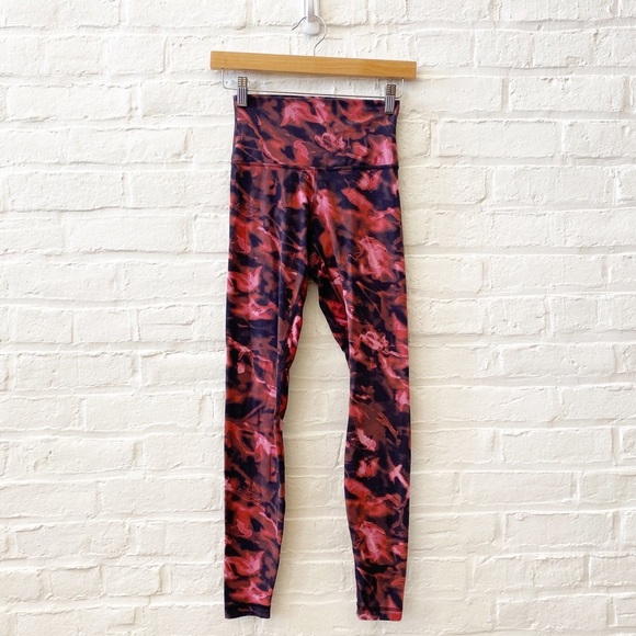Lululemon || Align High-Rise Pant 28" Intensity Pink Blossom Multi 4 - Picture 1 of 8